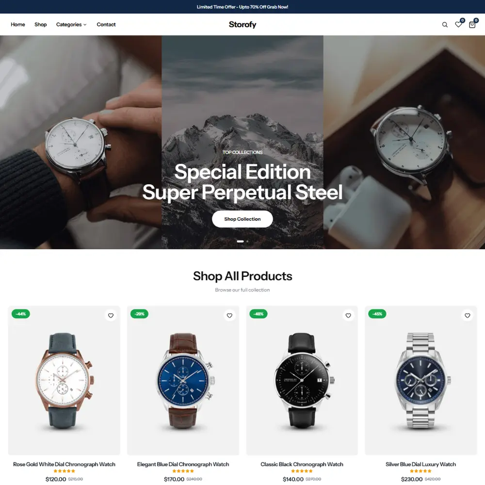 Watchio Multipurpose Template